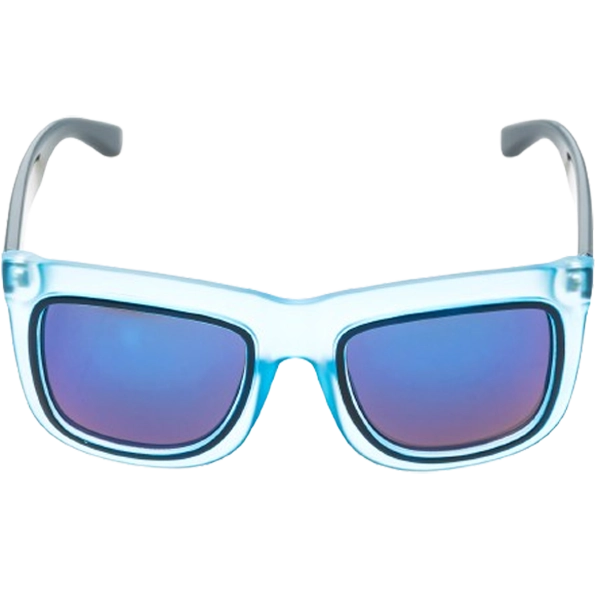 Aqua Rectangular Sunglasses